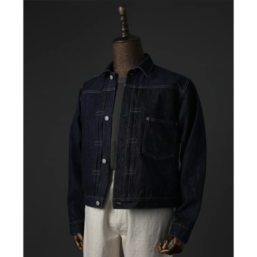 Ranger Overall Co1 Denim Jacket WWII Model S506XX Men's Jean Jacket Selvedge 44L